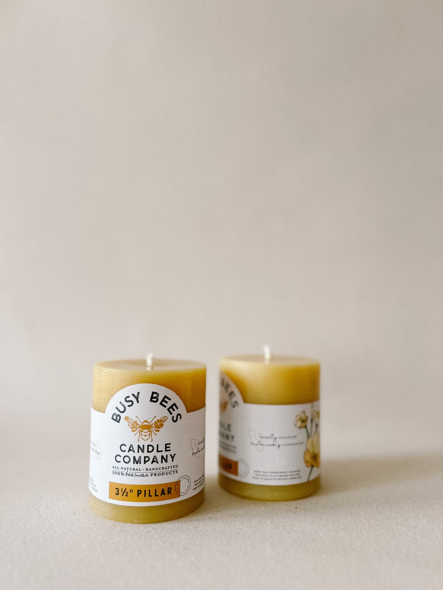 3" x 3.5" Pillar Candle